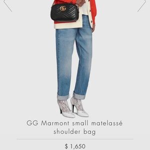 Black Gucci crossbody